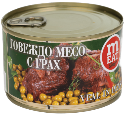ГОВЕЖДО МЕСО С ГРАХ  0.410 - 12 бр.