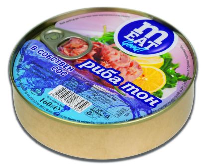 РИБА ТОН В СОБСТВЕН СОС 0.160