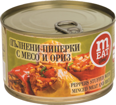 ПЪЛНЕНИ ПИПЕРКИ С МЕСО И ОРИЗ 0.410 - 12 бр.