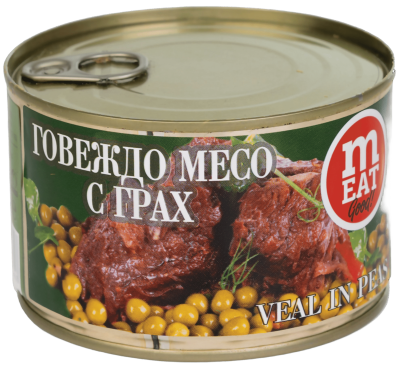 ГОВЕЖДО МЕСО С ГРАХ  0.410 - 12 бр.