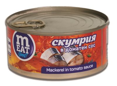 СКУМРИЯ В ДОМАТЕН СОС 0.300 - 18 бр.